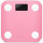 Умные весы YUNMAI mini, розовые  - Умные весы YUNMAI mini, розовые