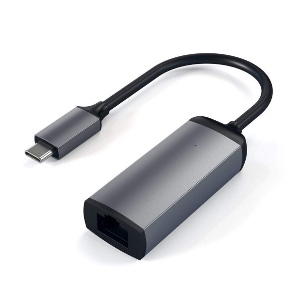 Адаптер Satechi Type-C to HDMI 4K 60HZ, Silver  Удобная длина кабеля USB-C с поддержкой Thunderbolt 3 • Алюминиевый корпус • Подключение Plug'n'Play • Эргономичный дизайн