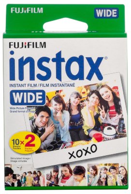 Картридж (кассета) FujiFilm Instax Wide Glossy 20 фото для Instax Wide 210 и Wide 300