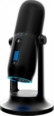 USB-микрофон Thronmax MDrill One Pro Black  5 режимов записи • Усиливающая звук акустическая камера • Многоцветная подсветка • LED-индикация уровня сигнала • Технология шумоподавления • Универсальное использование