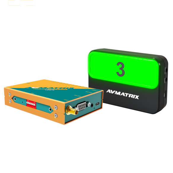 Комплект сигнализации AVMATRIX TS3019-6 Tally для 6-ти камер  Беспроводная передача сигнала на 200 м • Высокая совместимость • Дистанционное управление PTZ-камерами • Интуитивно понятная индикация • Крепление на горячий башмак • Двойной источник питания