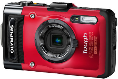 Подводный фотоаппарат Olympus Tough TG-2 iHS Red  Подводный (до 15 м) • ударопрочный (до 2 м) • морозостойкий (до -10°C) • пыленепроницаемый • GPS • 12 Мпикс • зум 4х • дисплей 3" • видео FullHD 1080p