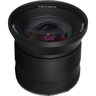 Объектив 7Artisans 12mm F2.8 Mark II E-mount  Байонет объектива E-mount • Покрытие матрицы APS-C • Фокусное расстояние 12 мм • Фокусировка ручная • Максимальная диафрагма F2.8 • Минимальная диафрагма f16 • Угол зрения диагональ 100°