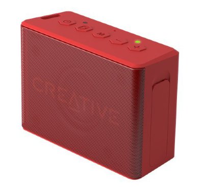 Портативная колонка Creative Muvo 2C Red с защитой от брызг и поддержкой micro SD