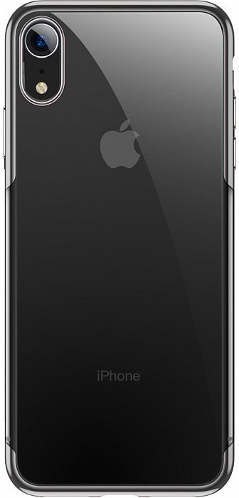 Чехол Baseus Shining Black для iPhone XR  Укороченные бортики вдоль экрана • Защищает от царапин • Элегантный дизайн