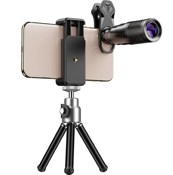 Объектив Apexel 22X Telephoto для смартфона  Тип объектива Telephoto (телеобъектив) • Приближение 22
