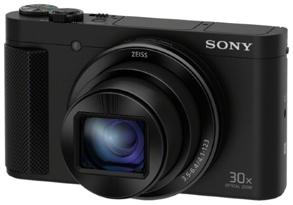 Цифровой фотоаппарат Sony Cyber-shot DSC-HX90  Матрица 18.2 МП (1/2.3") • Съемка видео Full HD • Оптический зум 30x • Экран 3"