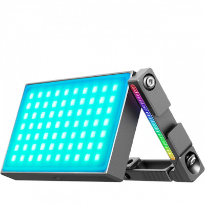 Осветитель Ulanzi VIJIM R70 RGB  • LED панель • Особенности конструкции:	встроенный дисплей, подвижная конструкция, магнитное крепление • Цветовая температура: 2700 — 8500 • Светодиоды:	158 шт • RGB режим: Да • Питание: встроенный аккумулятор, Type-C