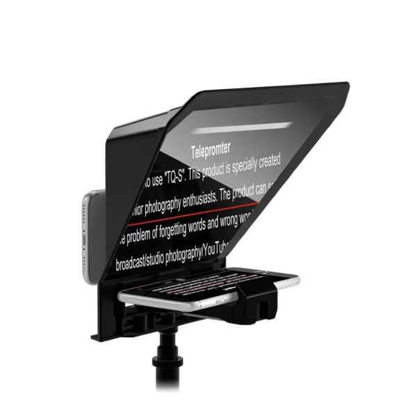 Телесуфлер GVM Teleprompter TQ-S для камеры/смартфона  Дистанционное управление • Максимальная нагрузка 2 кг