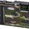 Подводный фотоаппарат Nikon Coolpix AW130 Camouflage