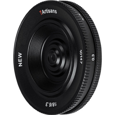 Объектив 7Artisans 18mm F6.3 Mark II EF-M  Байонет объектива EF-M (Canon M) • Покрытие матрицы APS-C • Фокусное расстояние 18 мм • Фокусировка ручная • Максимальная диафрагма f6.3 • Угол зрения диагональ 76°