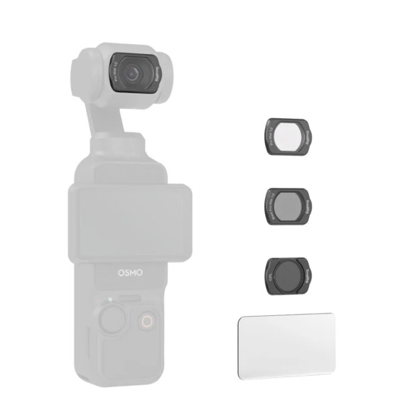 Комплект светофильтров SmallRig Black/White Diffusion/CPL для DJI Osmo Pocket 3 (3шт)  Совместимое устройство DJI Osmo Pocket 3 • Линз в комплекте
3 шт • Вид фильтра:CPL (круговой поляризационный), Black Mist/Diffusion, White Mist/Diffusion