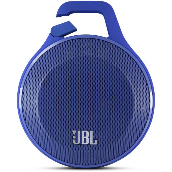 Портативная колонка JBL Clip Blue для iPhone, iPod, iPad и Android (JBLCLIPBLUEU)  Компактный дизайн • встроенное крепление-карабин • мощность 3,2 Вт  • подключение по Bluetooth • время работы 5 часов • встроенный микрофон • линейный вход (3.5 мм)