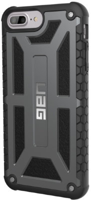 Противоударный чехол UAG Elite Series Monarch Graphite для iPhone 8/7Plus  Ударопрочный чехол с 5-слойной защитой для iPhone 8/7 Plus