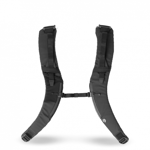 Плечевые ремни WANDRD FERNWEH Shoulder Straps S/M Чёрные  • Надежные ремни • Высокий показатель прочности  • Длина 840 — 1090 мм