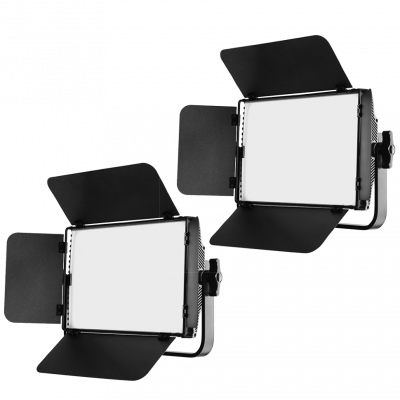 Комплект осветителей Tolifo GK-S60 RGB (2 шт)  • LED панель • Особенности конструкции:	встроенный дисплей • Цветовая температура: 3200 — 5600 • RGB режим: Да • Светодиоды: 681 шт • Имеет крепление: 5/8"