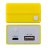 Внешний аккумулятор 4400 mAh Momax iPower Juice Yellow  - 4400 mAh Momax iPower Juice Yellow