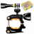 Профессиональное крепление для GoPro на рули и трубы iSHOXS ProMount Black (20-42 мм)  - Профессиональное крепление для GoPro на рули и трубы iSHOXS ProMount Black (20-42 мм)