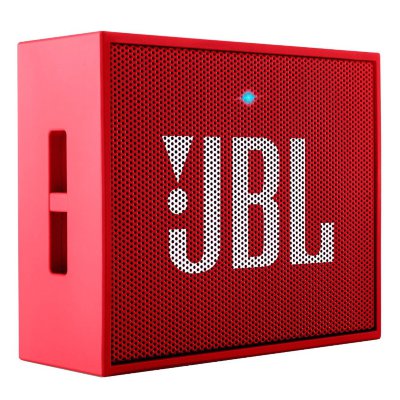 Портативная колонка JBL Go Red  Портативная акустика моно • Мощность 3 Вт • Питание от батарей, от USB • Линейный вход • Bluetooth