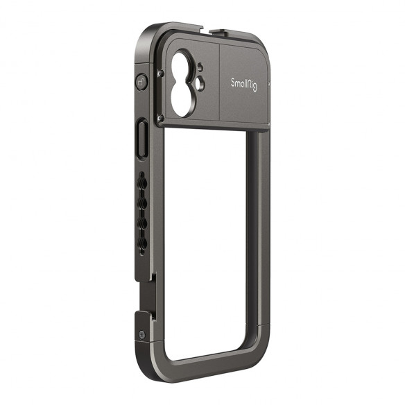 Клетка SmallRig 2773 для iPhone 11 (байонет 17мм)  • Устройство:	iPhone 11 • Особенности конструкции: байонет для объектива 17мм • Имеет крепление:	1/4", Cold Shoe