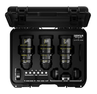 Комплект объективов DZOFilm Catta Ace FF 18-35/35-80/70-135 T2.9 PL/EF mount черный (Arri PL)