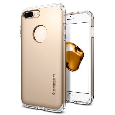 Чехол Spigen для iPhone 8/7 Plus Hybrid Armor Champagne Gold 043CS20699  Прочный чехол для iPhone 8/7 Plus с усиленными элементами защиты