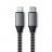 Кабель Satechi USB-C to Lightning MFI Cable, Space Gray  - Кабель Satechi USB-C to Lightning MFI Cable, Space Gray 