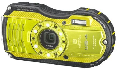 Подводный фотоаппарат Ricoh WG-4 Yellow