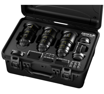 Набор объективов DZOFilm Pictor 12-25/20-55/50-125 T2.8 PL/EF mount черные (Arri PL)