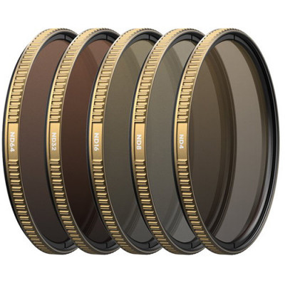 Набор фильтров PolarPro для DJI Inspire 2 Shutter Pack (ND4, ND8, ND16, ND32, ND64) I2-STR-5PK  • Оптимизированная для карданного подвеса • Легкая алюминиевая конструкция • В комплекте магнитный жесткий футляр • Стекло CinemaSeries™