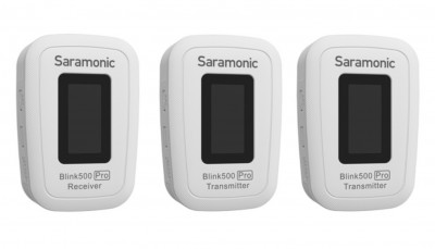 Радиосистема Saramonic Blink 500 PRO B2W (Jack 3.5мм RX+2TX, кейс для зарядки)