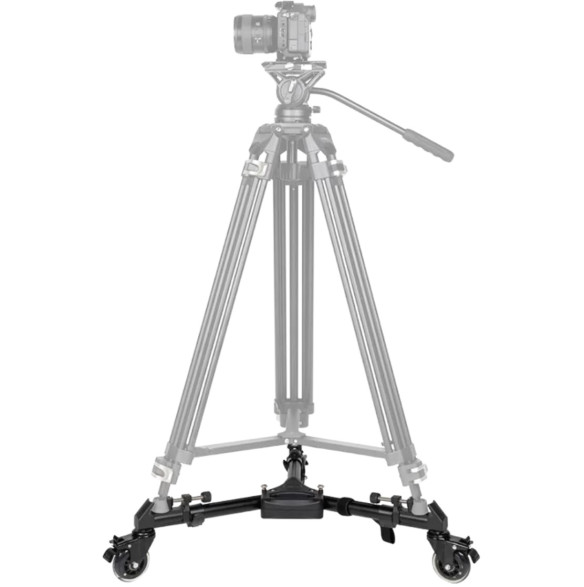 Тележка для штатива SmallRig 3986 Universal Tripod Dolly  Тип крепления тележка • Ширина захвата 298 — 435 мм • Максимальная нагрузка 15 кг • Габариты 430 × 155 × 125 мм • Cкладная конструкция

