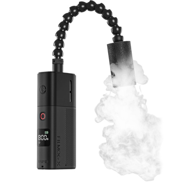 Портативный генератор дыма Ulanzi FM02 FILMOG X  Объём бака 8 мл • Встроенный дисплей • Время работы до 20 мин • Мощность (макс) 30 Вт • Время зарядки 60 мин