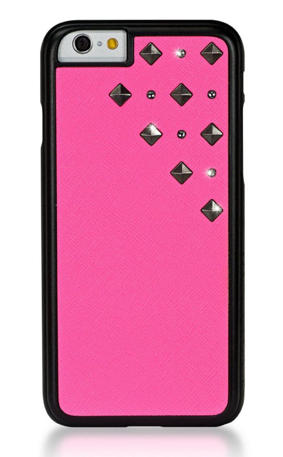 Чехол Bling My Thing Metallique Meteor Shower Pink с кристаллами Swarovski для iPhone 6S/6  Защищает кнопки регулировки громкости и включения • Презентабельный внешний вид • Малый вес и толщина • Запатентованная технология двойного слоя