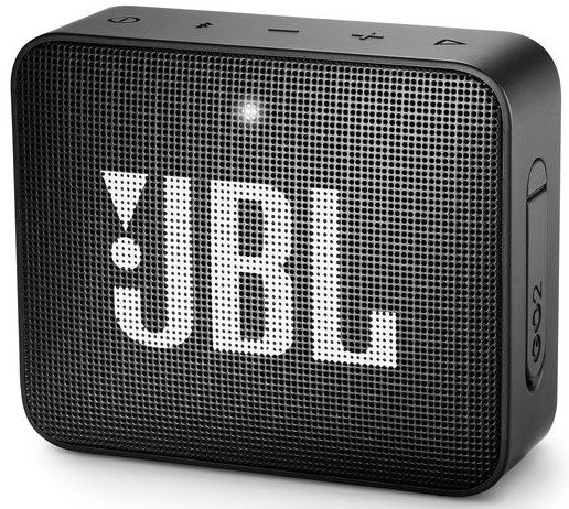 Портативная колонка JBL Go 2 Midnight Black  Качественный звук • Водонепроницаемый корпус • Длительное время работы
