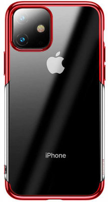 Чехол Baseus Shining Case Red для iPhone 11  Прочный и гибкий TPU • Малая толщина • Усиленные углы • Стильный дизайн