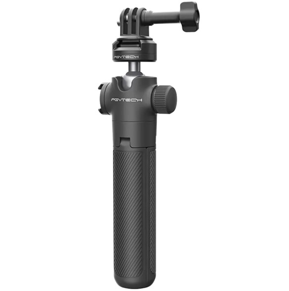 Штатив - монопод PGYTECH CapLock Action Camera Extension Pole  Тип штативной головы шаровая • Наклон 145 ° • Быстросъёмная площадка CapLock • Количество секций 4 • Максимальная нагрузка 1000 г • Трансформируется в монопод • Посадочное крепление 1/4", 3-Prong Mount