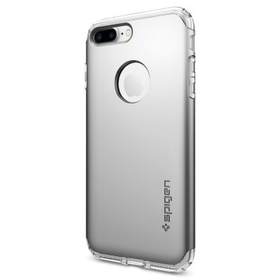 Чехол Spigen для iPhone 8/7 Plus Hybrid Armor Satin Silver 043CS20698  Прочный чехол для iPhone 8/7 Plus с усиленными элементами защиты