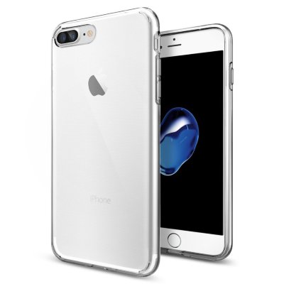 Чехол Spigen для iPhone 8/7 Plus Liquid Crystal Crystal Clear 043CS20479  Ультра-тонкий прозрачный чехол от Spigen