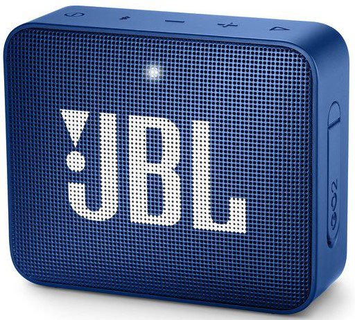 Портативная колонка JBL Go 2 Deep Sea Blue  Качественный звук • Водонепроницаемый корпус • Длительное время работы