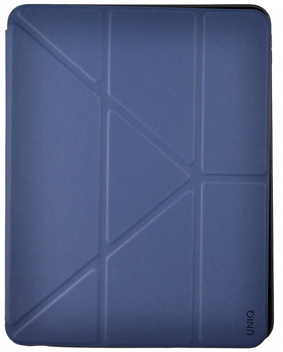 Чехол Uniq Transforma Rigor Blue для iPad Pro 11  Держатель для стилуса • Обложка из PU-кожи • Функция подставки • Встроенные магниты • Высокое качество изготовления • Первоклассная защита планшета