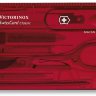 Швейцарская карта (мультитул) Victorinox SwissCard 0.7100.T Red