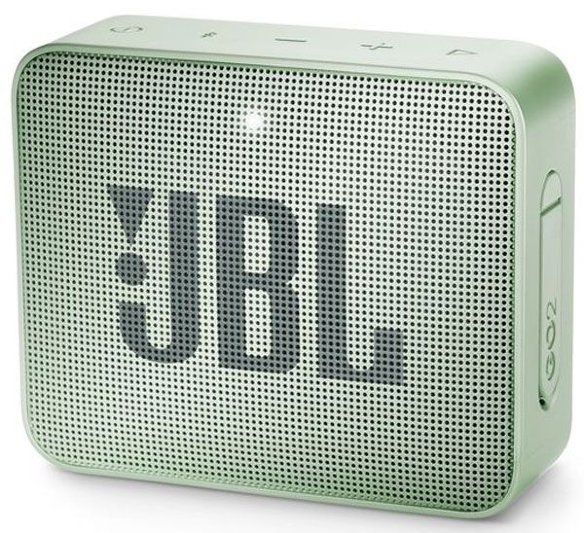 Портативная колонка JBL Go 2 Mint  Качественный звук • Водонепроницаемый корпус • Длительное время работы
