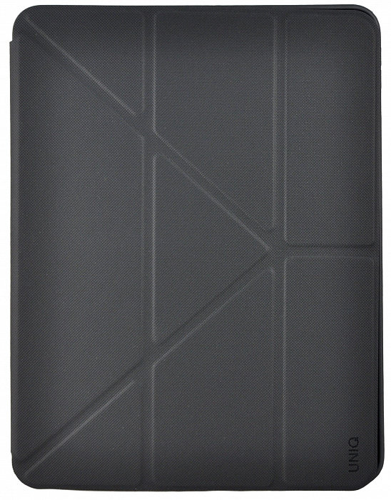 Чехол Uniq Transforma Rigor Black для iPad Pro 11  Держатель для стилуса • Обложка из PU-кожи • Функция подставки • Встроенные магниты • Высокое качество изготовления • Первоклассная защита планшета