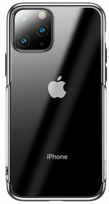 Чехол Baseus Shining Case Silver для iPhone 11 Pro  Прочный и гибкий TPU • Малая толщина • Усиленные углы • Стильный дизайн