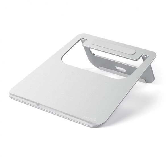Подставка Satechi Aluminum Portable &amp; Adjustable Laptop Stand Silver для MacBook  Универсальность • Выполнена из алюминия • Прорезиненное основание • Складная конструкция
