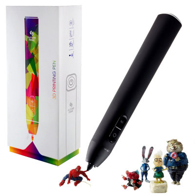 3D ручка Future Make Polyes PS Black (картридж в комплекте)