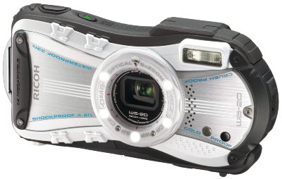 Подводный фотоаппарат Ricoh WG-20 White