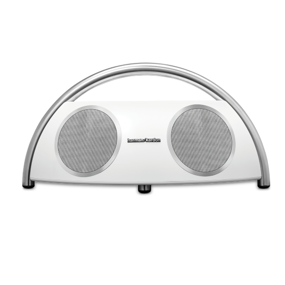 Портативная акустика с док-станцией Harman/Kardon Go+Play Wireless White  Портативная акустика стерео • Мощность 2x45 Вт • Питание от сети, от батарей • Линейный вход • Bluetooth