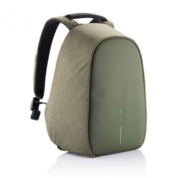 Рюкзак для ноутбука до 15,6&quot; XD Design Bobby Hero Regular (P705.297), зеленый  • Защита от краж и вскрытий • Отделения для ноутбука и планшета, складная перегородка • USB-порт для зарядки гаджетов • Экологичный, переработанный материал • Крепление для очков на лямке
